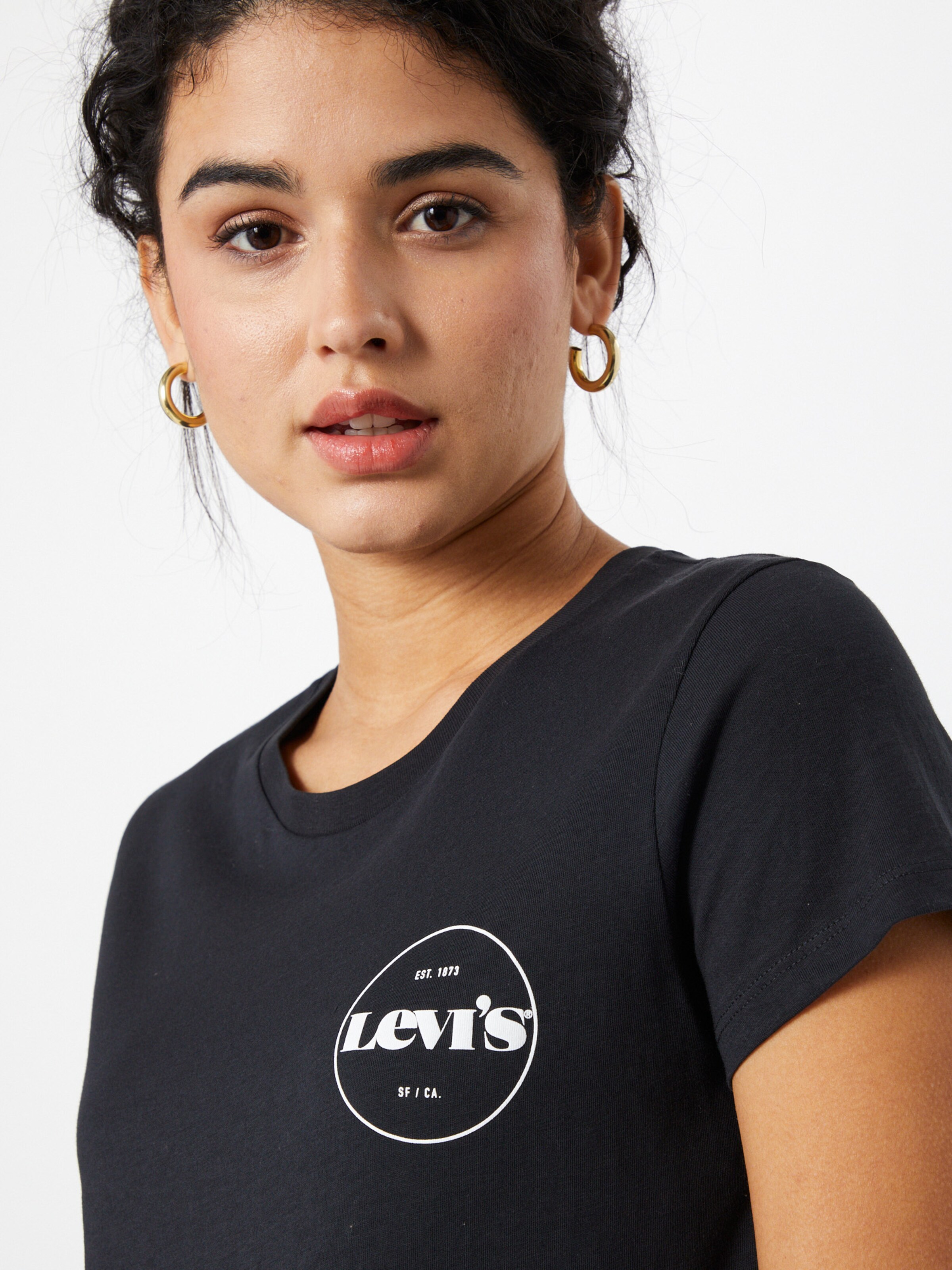 T-shirts et tops T-shirt LEVIS en Noir 