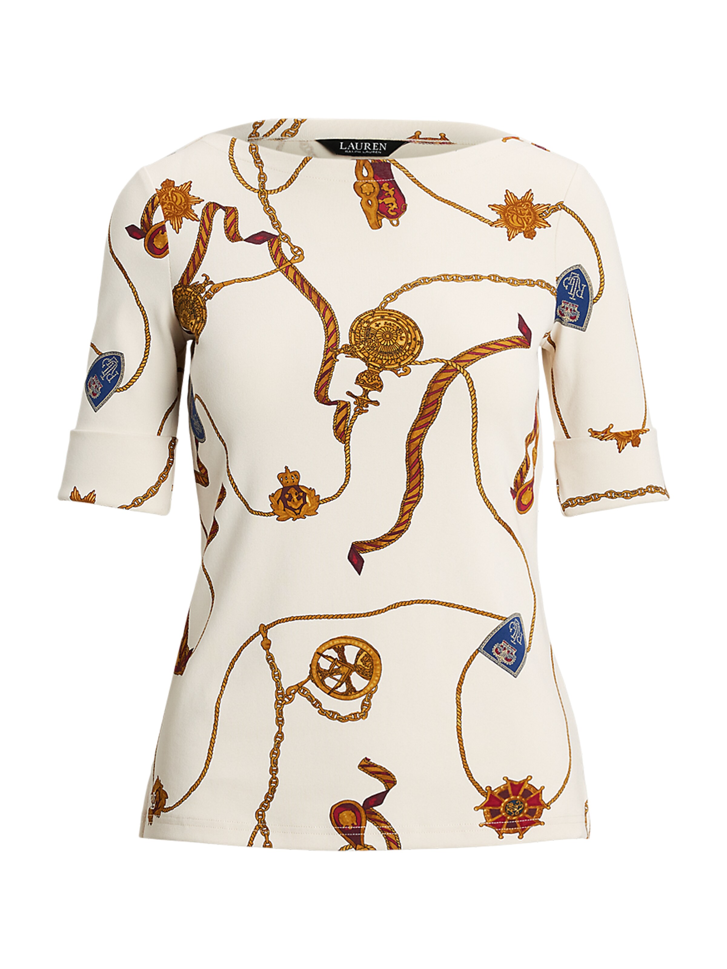 Lauren Ralph Lauren Shirt 'JUDY' in Beige: voorkant