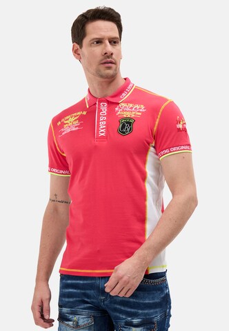 CIPO & BAXX Poloshirt in Rot