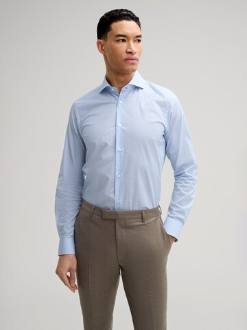 JOOP! Slim fit Overhemd 'Pares' in Blauw: voorkant