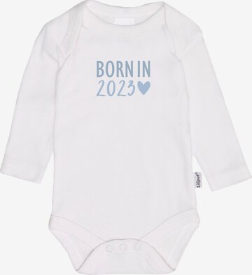 LILIPUT Romper/Bodysuit 'born in 2023' in White