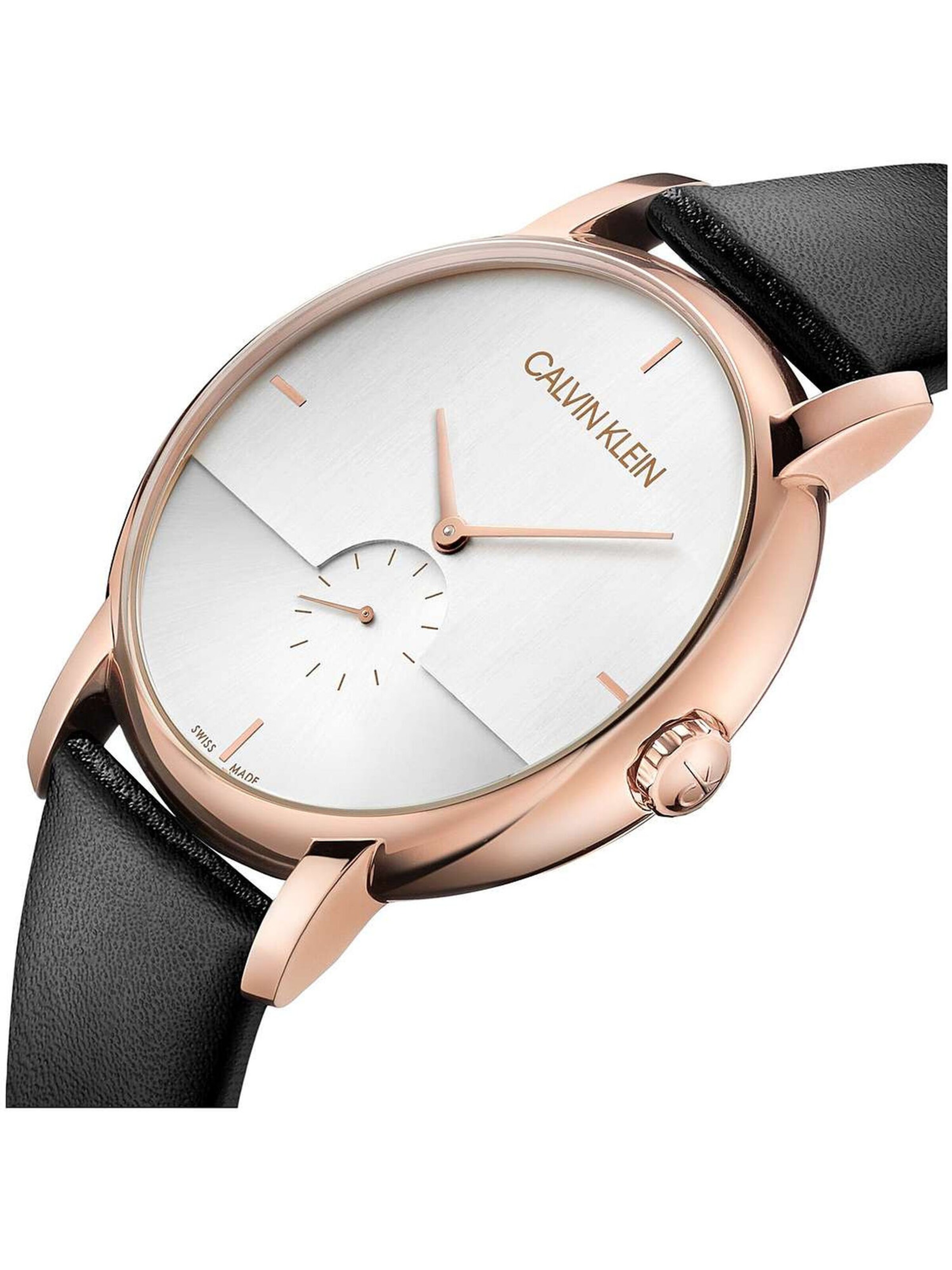 Calvin Klein - Uhren Quarzuhr K9H2X6C6 Swiss Made in Silber