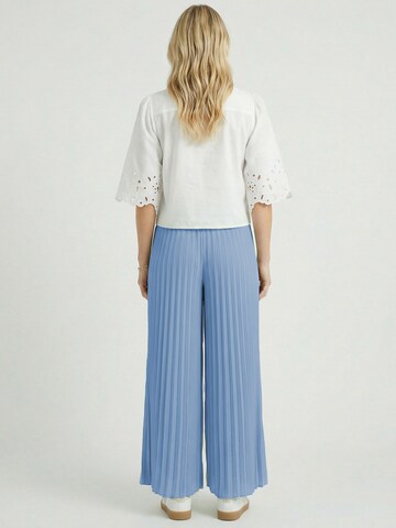 Guido Maria Kretschmer Women Широкий Штаны 'Samantha' в Синий
