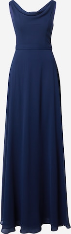 Robe de soirée STAR NIGHT en bleu : devant