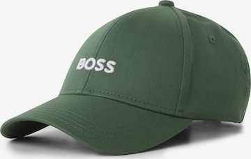 BOSS Cap 'Zed' in Green: front