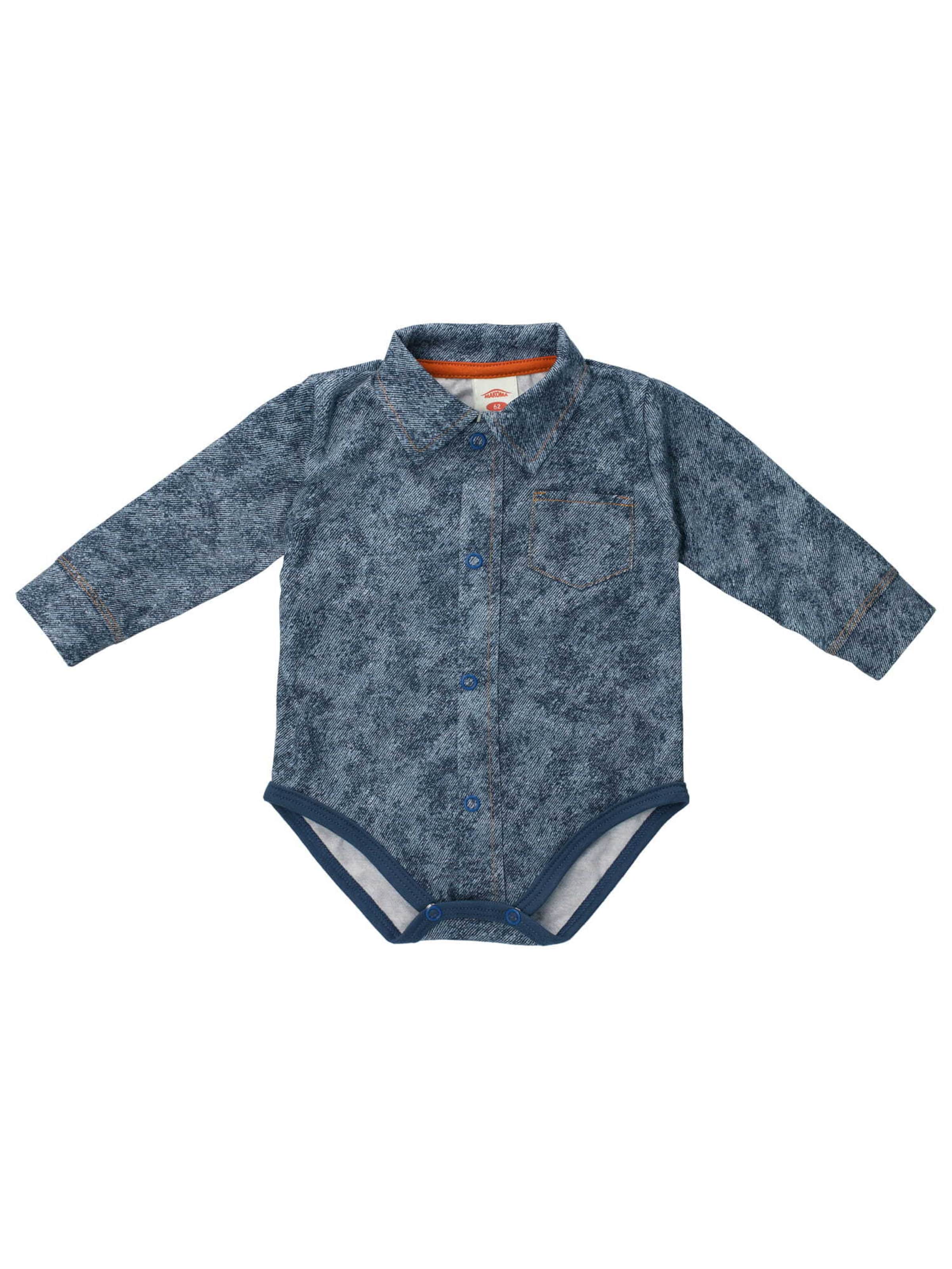 Makoma Romper/bodysuit in Blue: front