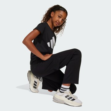 ADIDAS SPORTSWEAR Loose fit Sports trousers 'Essentials' in Black