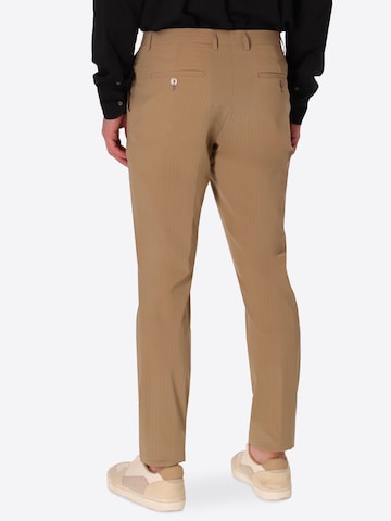 Distretto12 Regular Chino 'CARRUBO' in Bruin