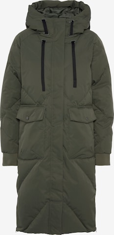 POLARINO Outdoor Coat in Green: front