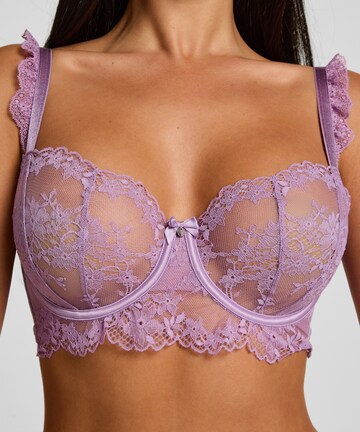 Hunkemöller Balconette BH in Lila