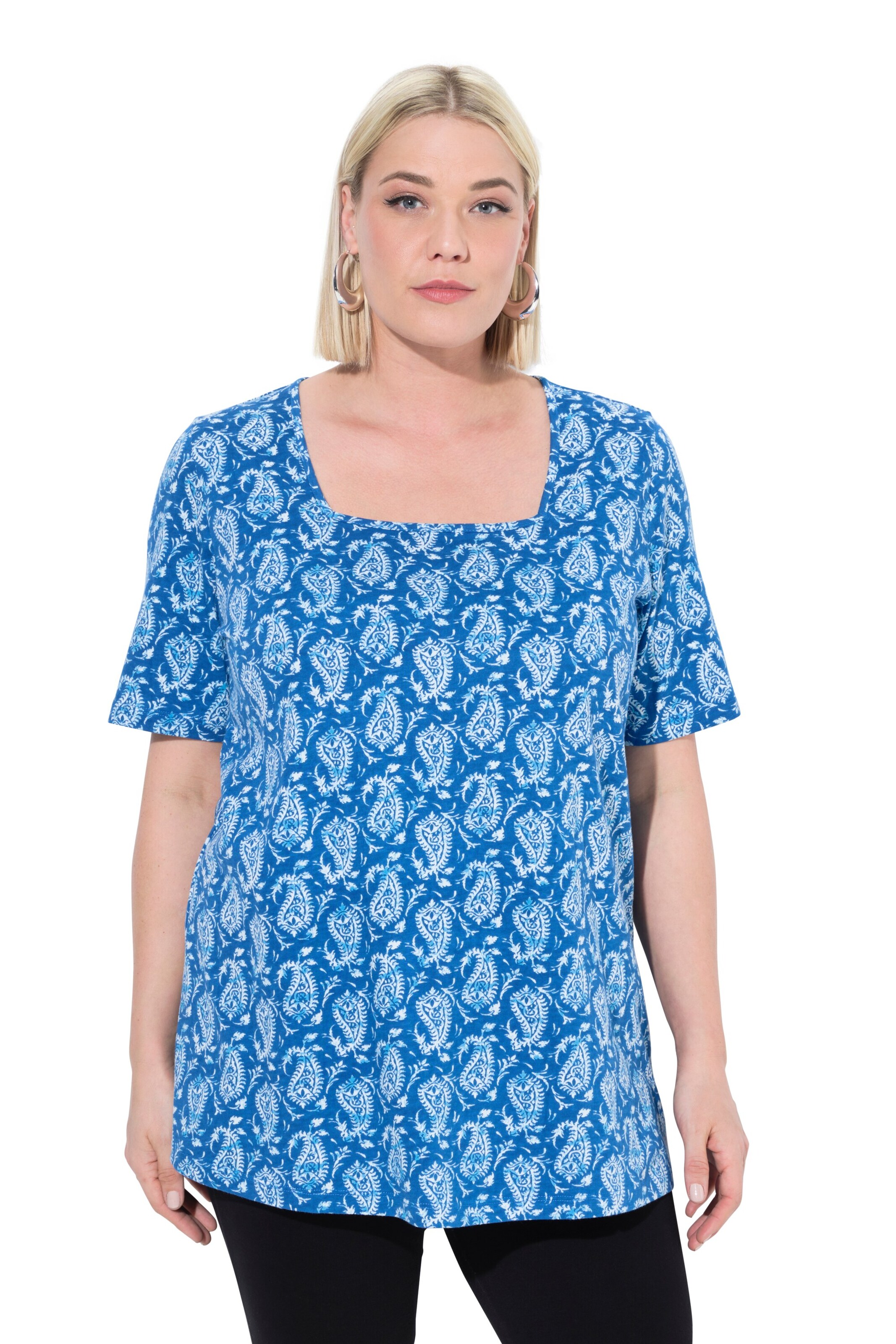 Ulla Popken Shirt in Blue: front