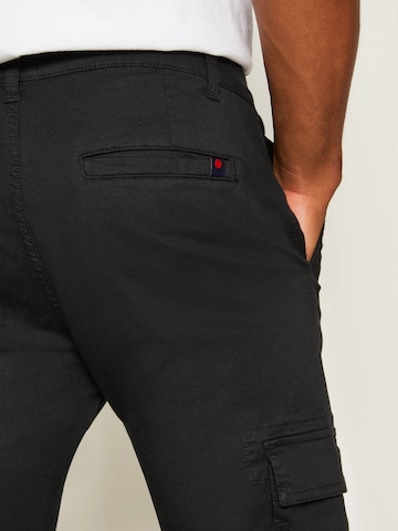 Denim Project regular Bukser ' CARGO PANT ' i sort