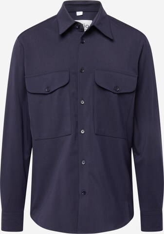 Studio Seidensticker Button Up Shirt 'Studio' in Blue: front