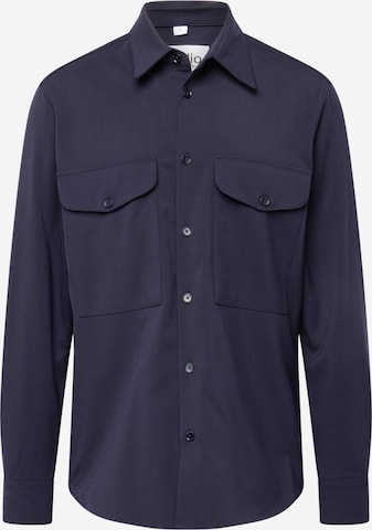 Studio Seidensticker Regular fit Button Up Shirt 'Studio' in Blue: front