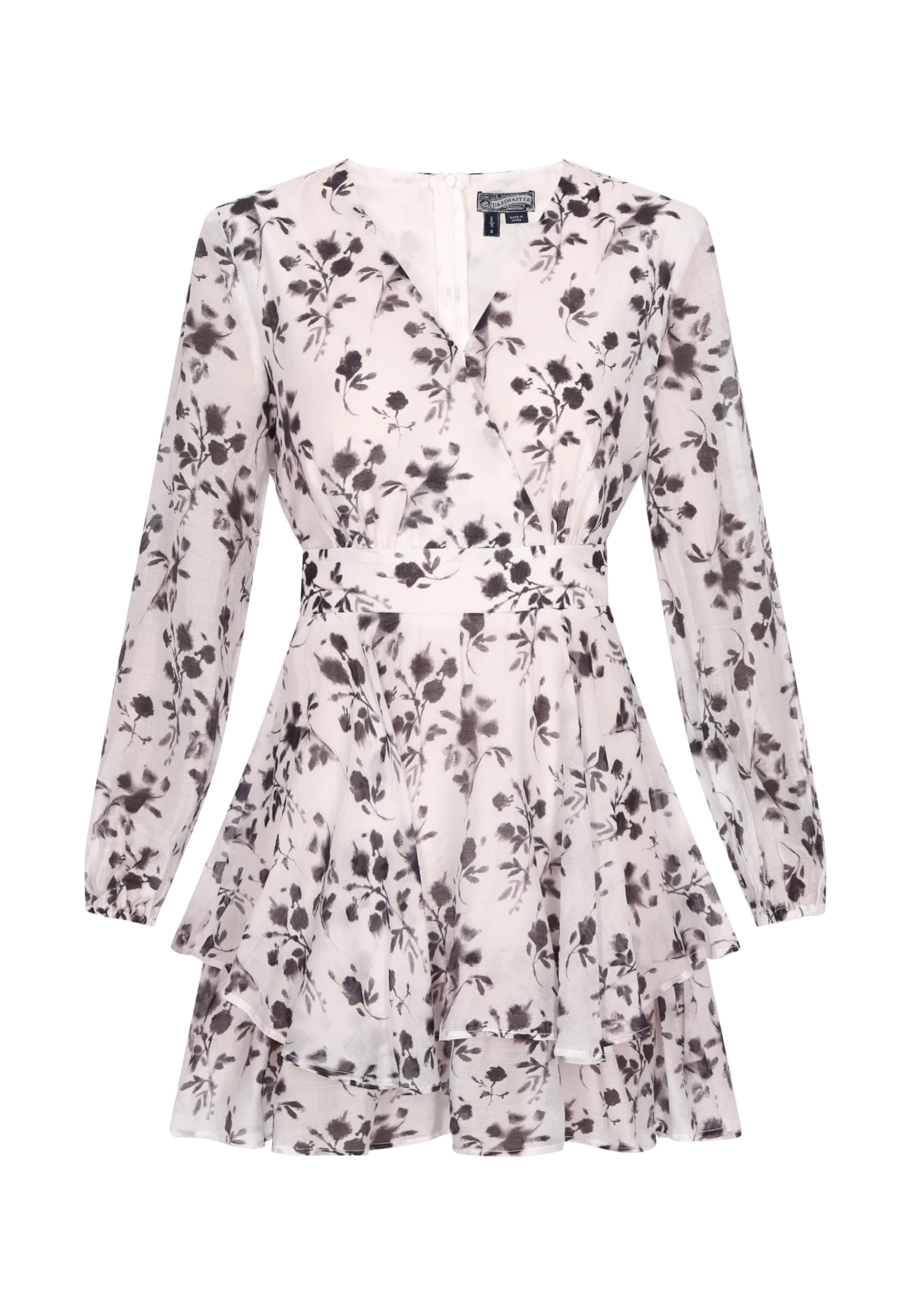 DreiMaster Vintage Mekko värissä valkoinen: etupuoli