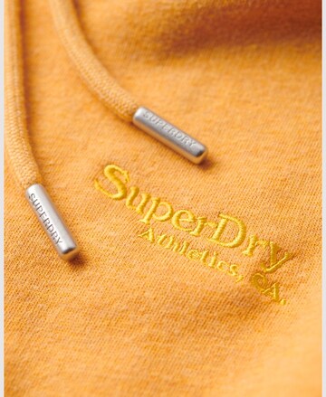 Sweat-shirt 'Essential' Superdry en jaune
