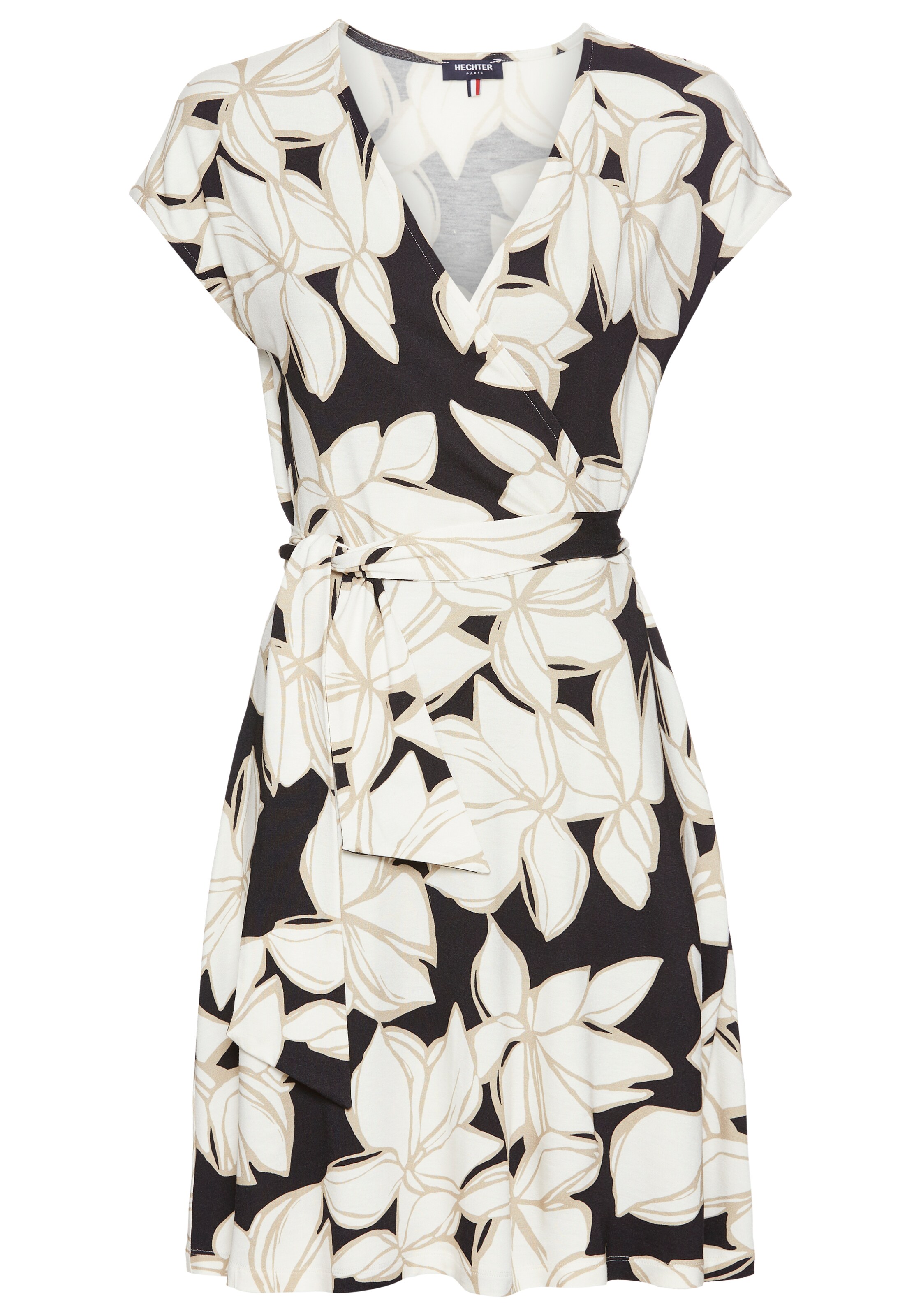 HECHTER PARIS Kleid in Schwarz: Vorderseite
