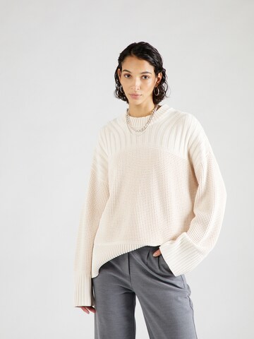 Pullover 'Feverina' di BOSS in beige: frontale