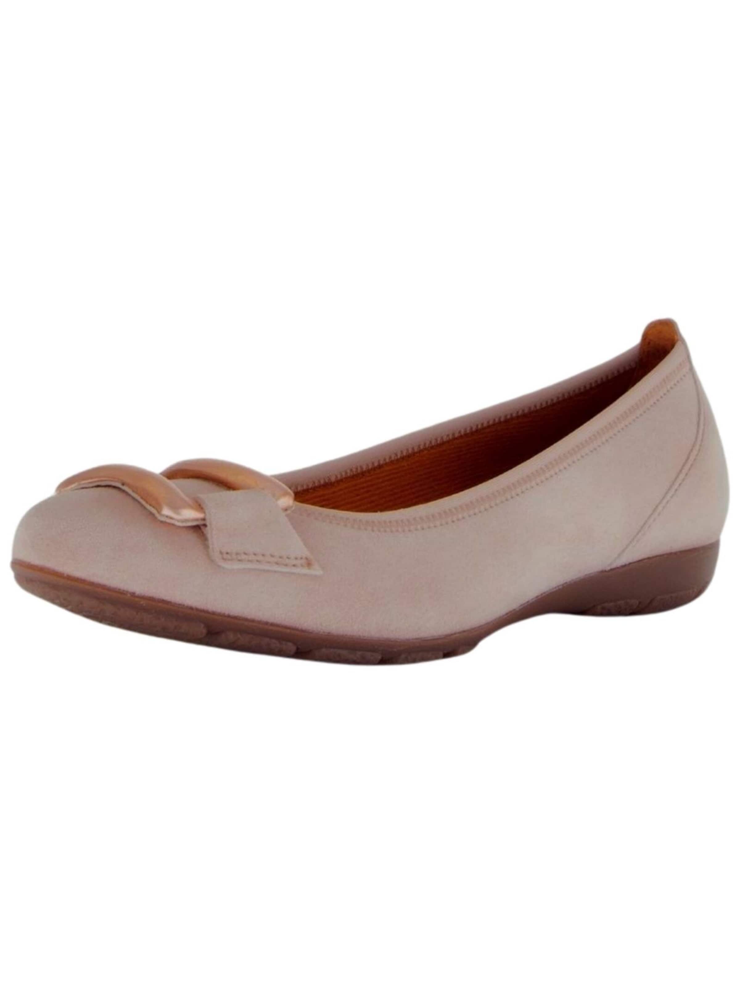 GABOR Ballerina in Beige: Vorderseite