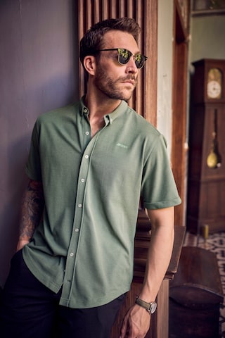 JP1880 Regular Fit Hemd in Grün
