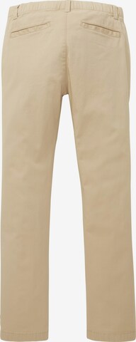 Regular Pantalon TOM TAILOR en beige