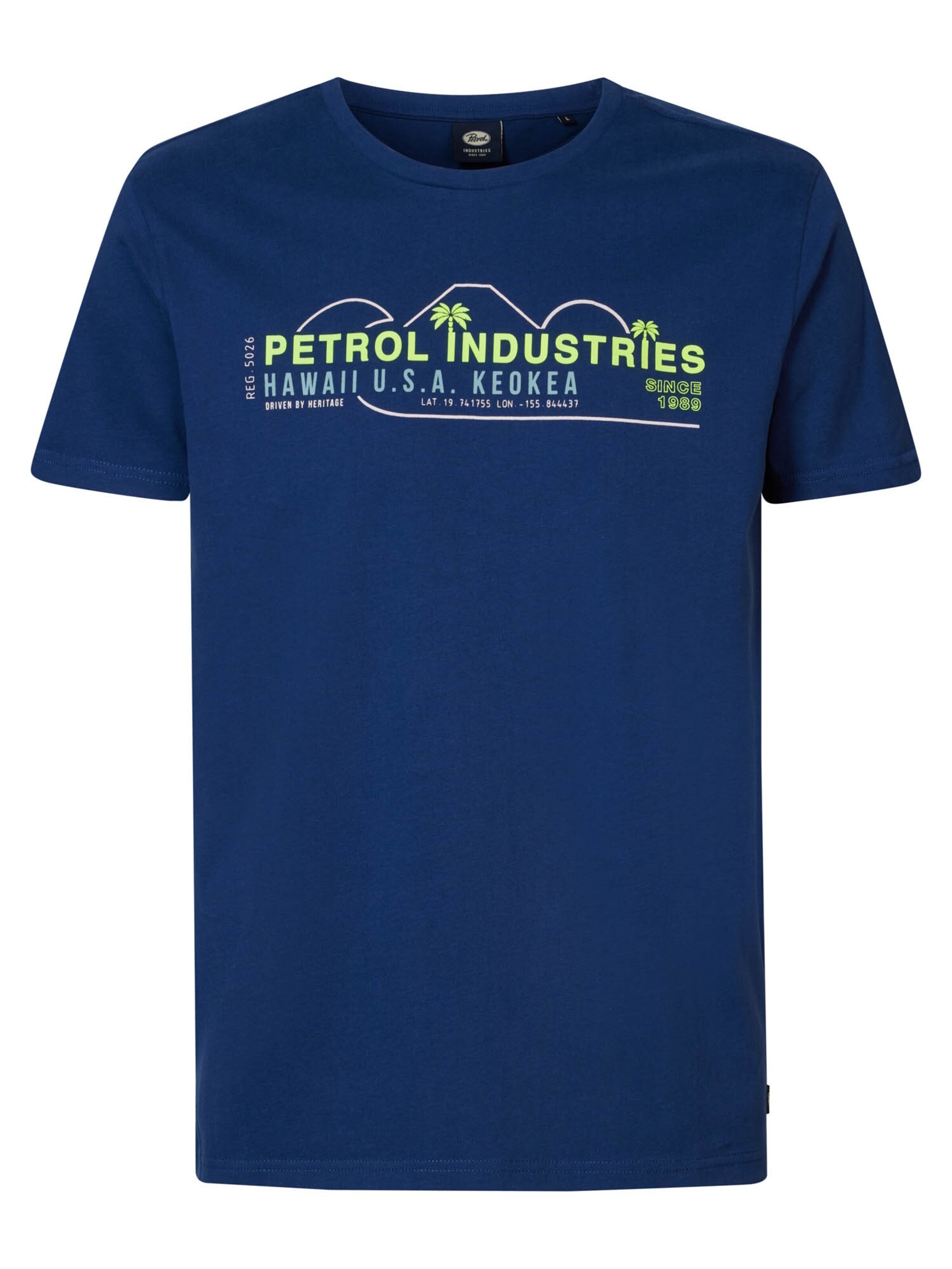 Petrol Industries Bluser & t-shirts i blå: forside