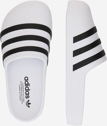 Mule 'Adifom Adilette' ADIDAS ORIGINALS en blanc