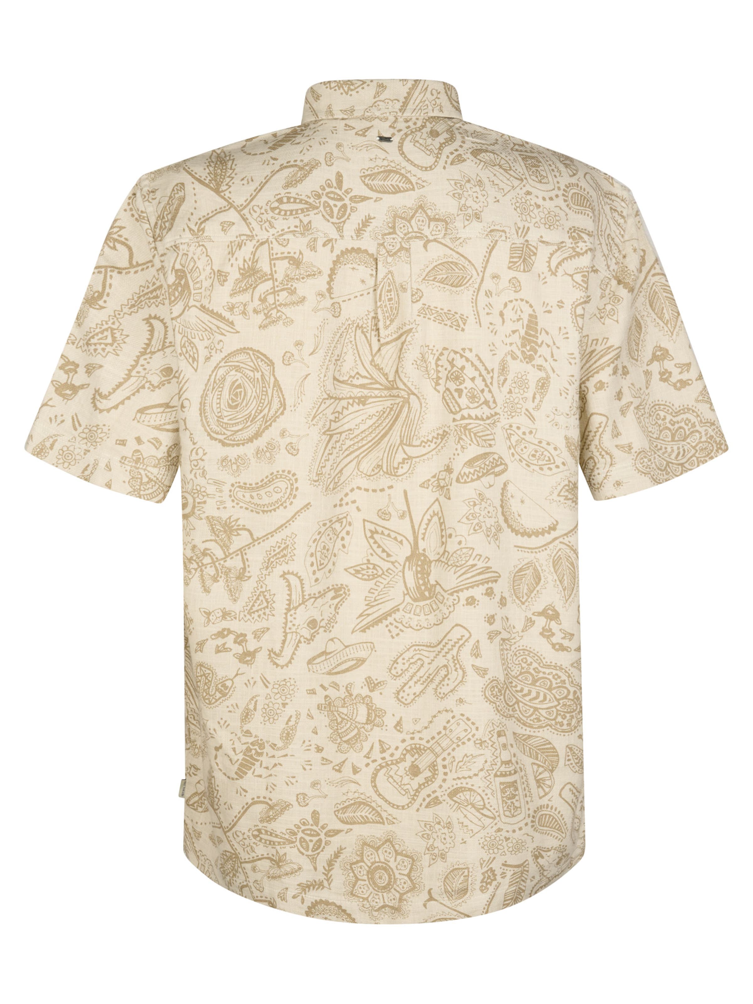 Coupe regular Chemise 'Renegade' Petrol Industries en beige