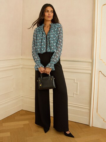 love & roses Blúzka - Modrá