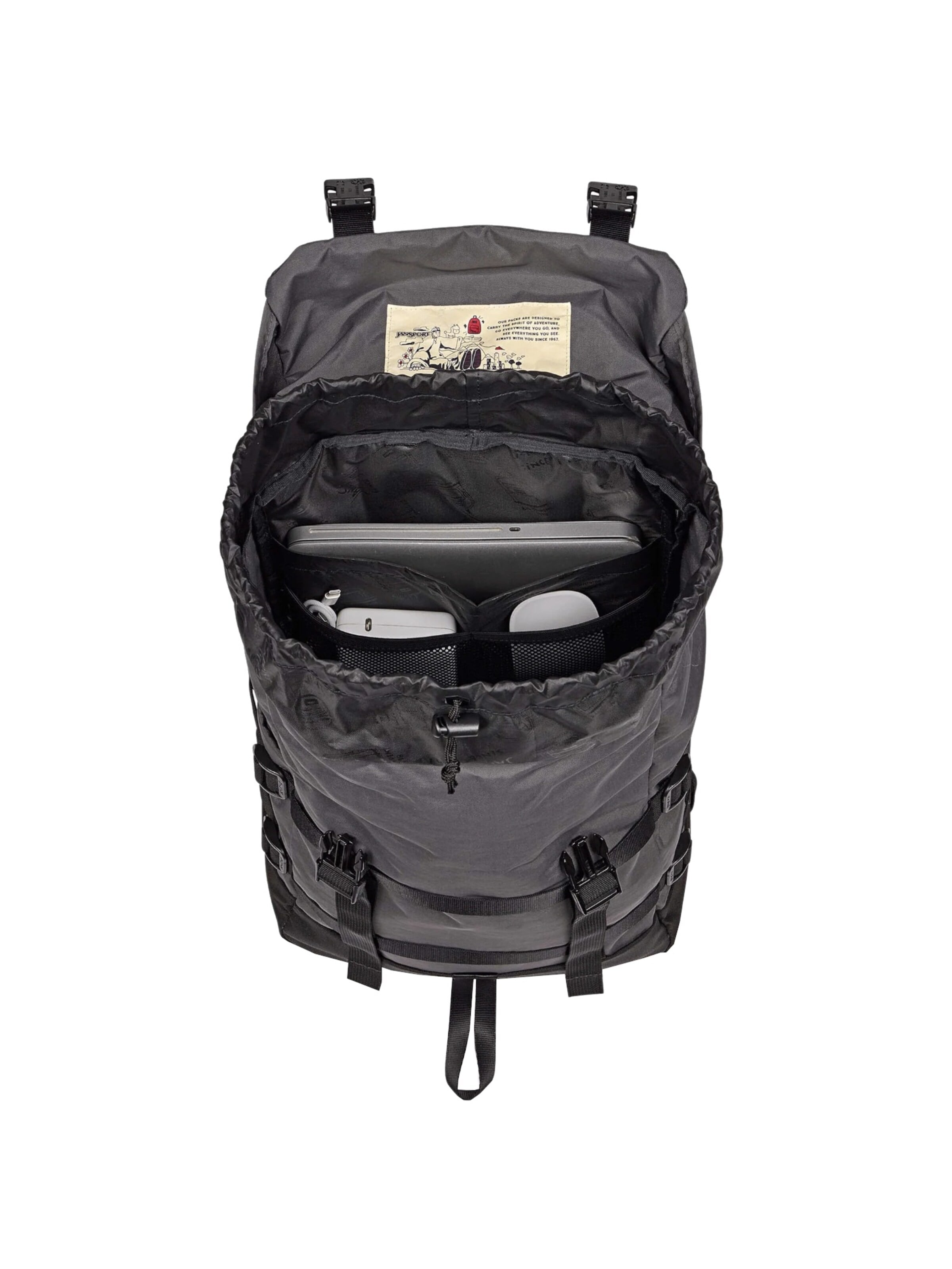 JANSPORT Rugzak 'Skip Pack' in Grijs