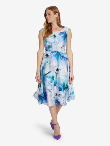 Vera Mont Cocktailkleid mit Print in Blau: predná strana