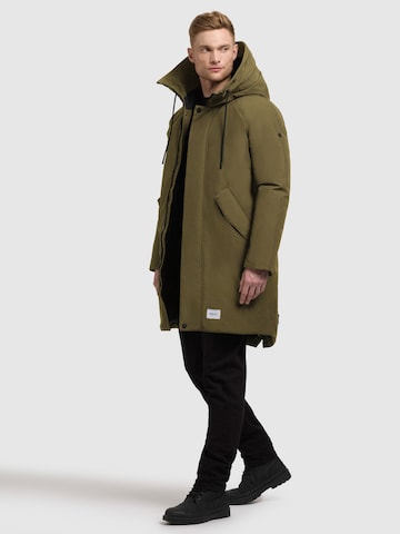 Cappotto invernale 'Anth2' di khujo in verde