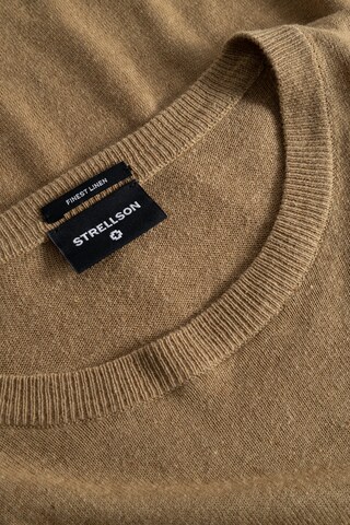 STRELLSON - Pullover 'Levi-R' em bege