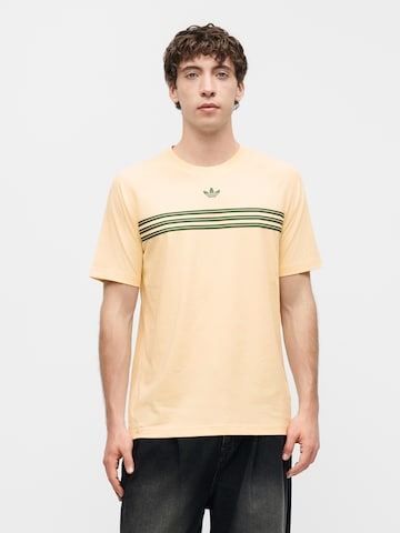 T-Shirt '98' ADIDAS ORIGINALS en jaune : devant