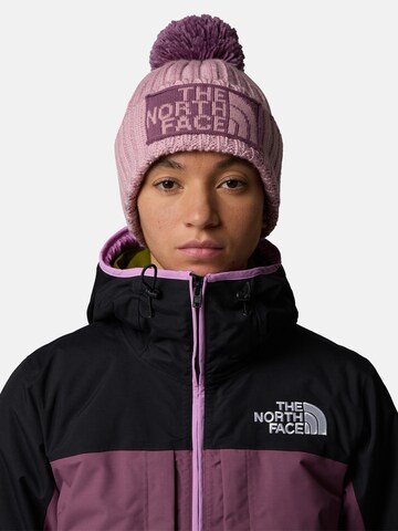 THE NORTH FACE Hue 'HERITAGE SKI TUKE' i lilla: forside