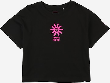 4F Junior Performance Shirt in Black: front