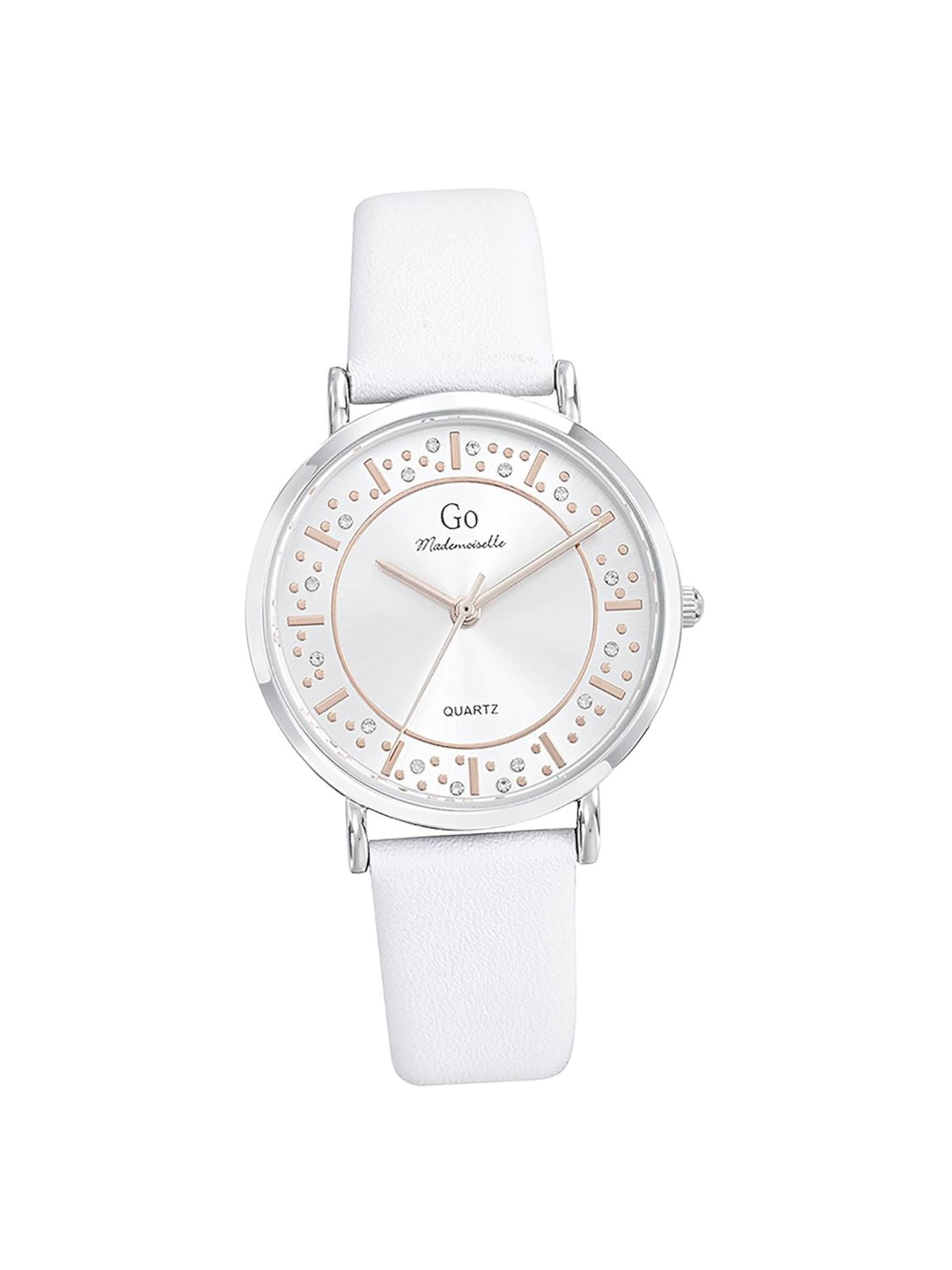 Montre à affichage analogique GO GirlOnly en argent : devant