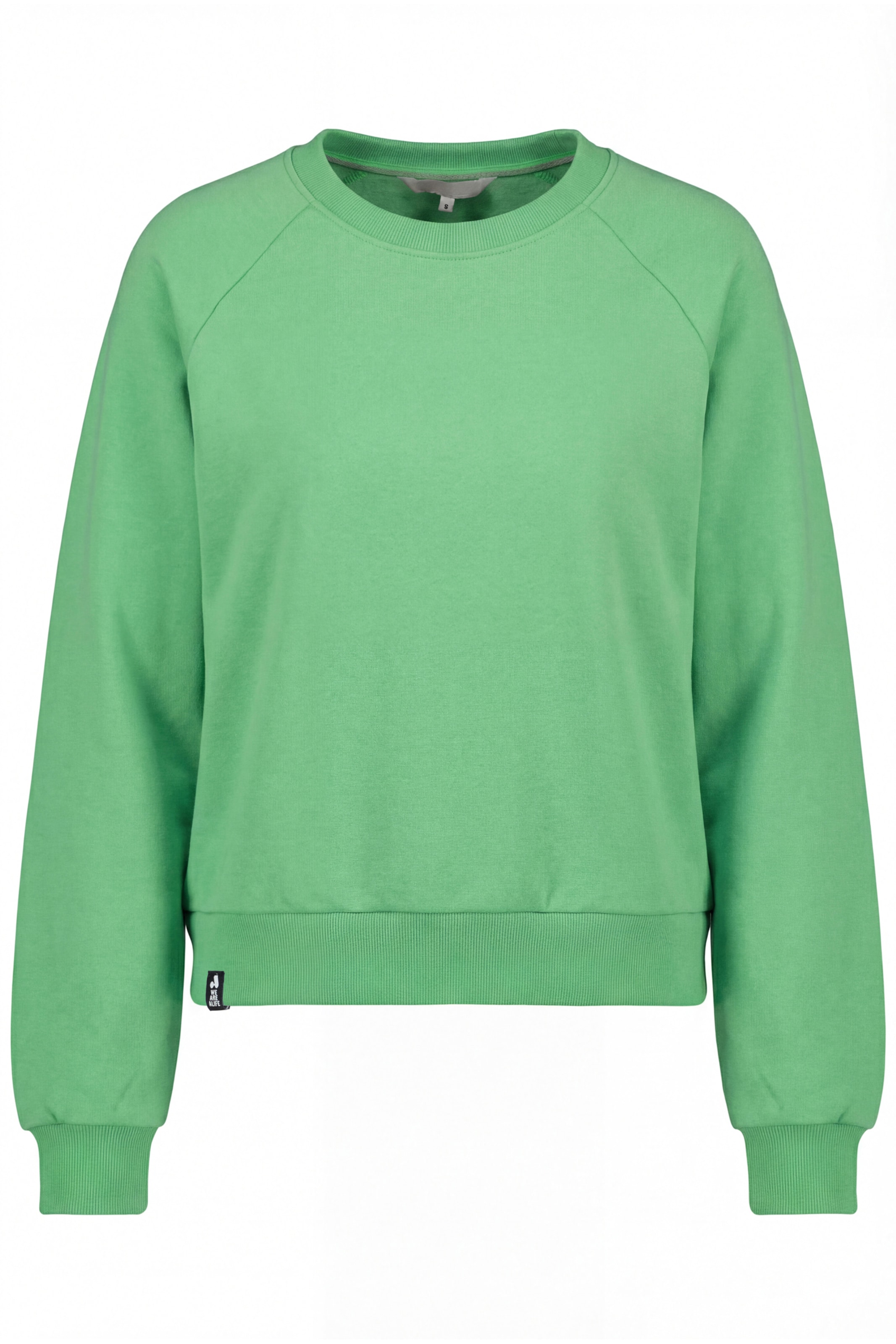 alife & kickin Sweatshirt 'ThyraAK A' in Grün: Vorderseite