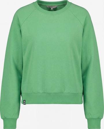 alife & kickin Sweatshirt 'ThyraAK A' in Grün: Vorderseite