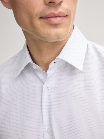 JOOP! Slim Fit Hemd 'Pierce' in Weiß