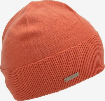 Seeberger Mütze 'Mütze' in Orange: Vorderseite