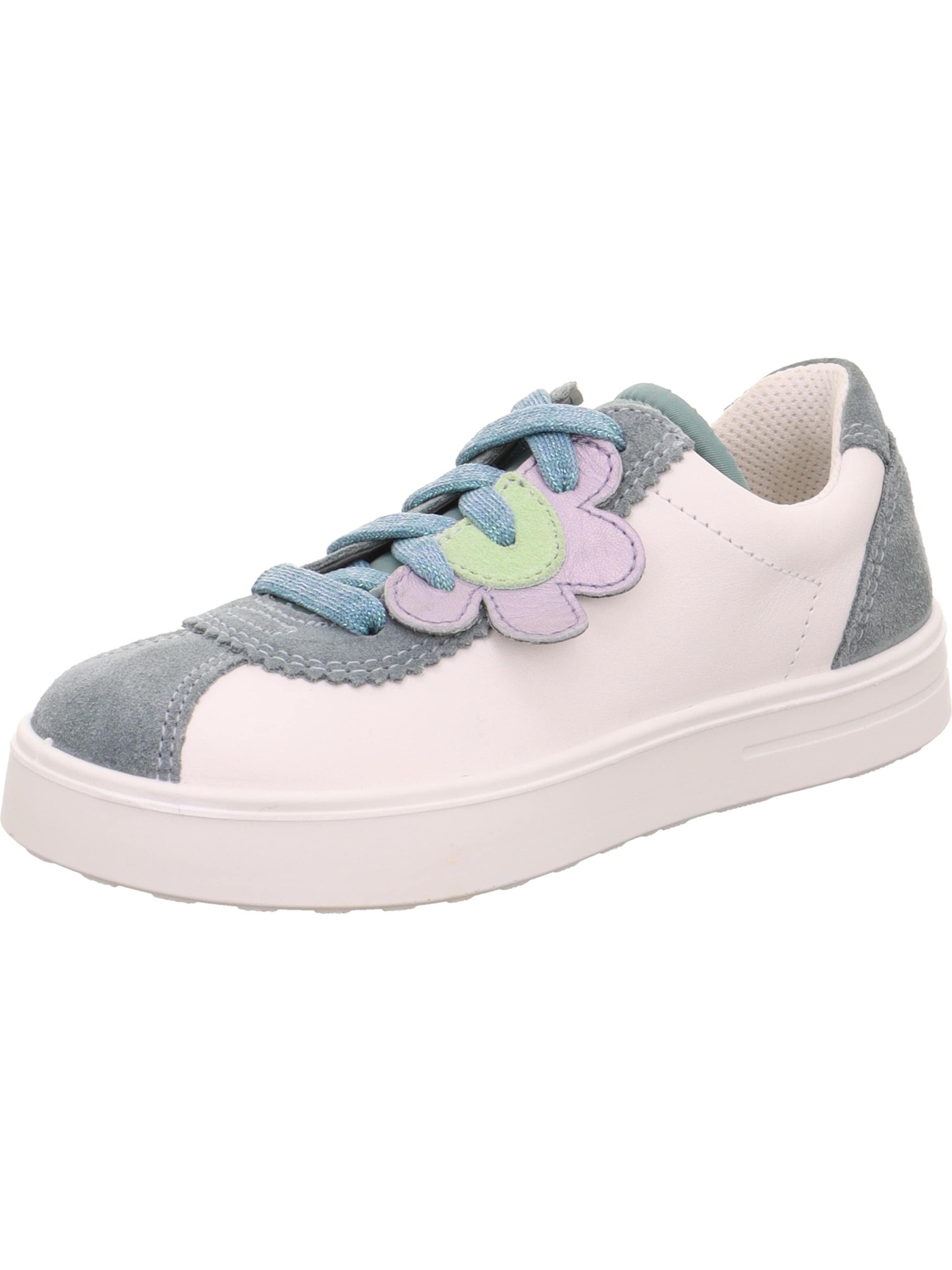 SUPERFIT Sneakers 'Stella' in 40 in Basalt grey / Light green / Lilac / Off white, Item view