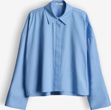 Bluză 'Fundra' de la OPUS pe albastru: față