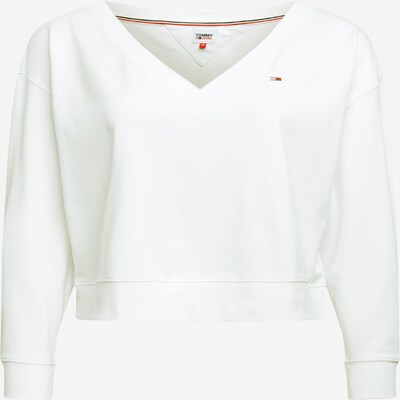 Tommy Jeans Curve Majica | bela barva, Prikaz izdelka