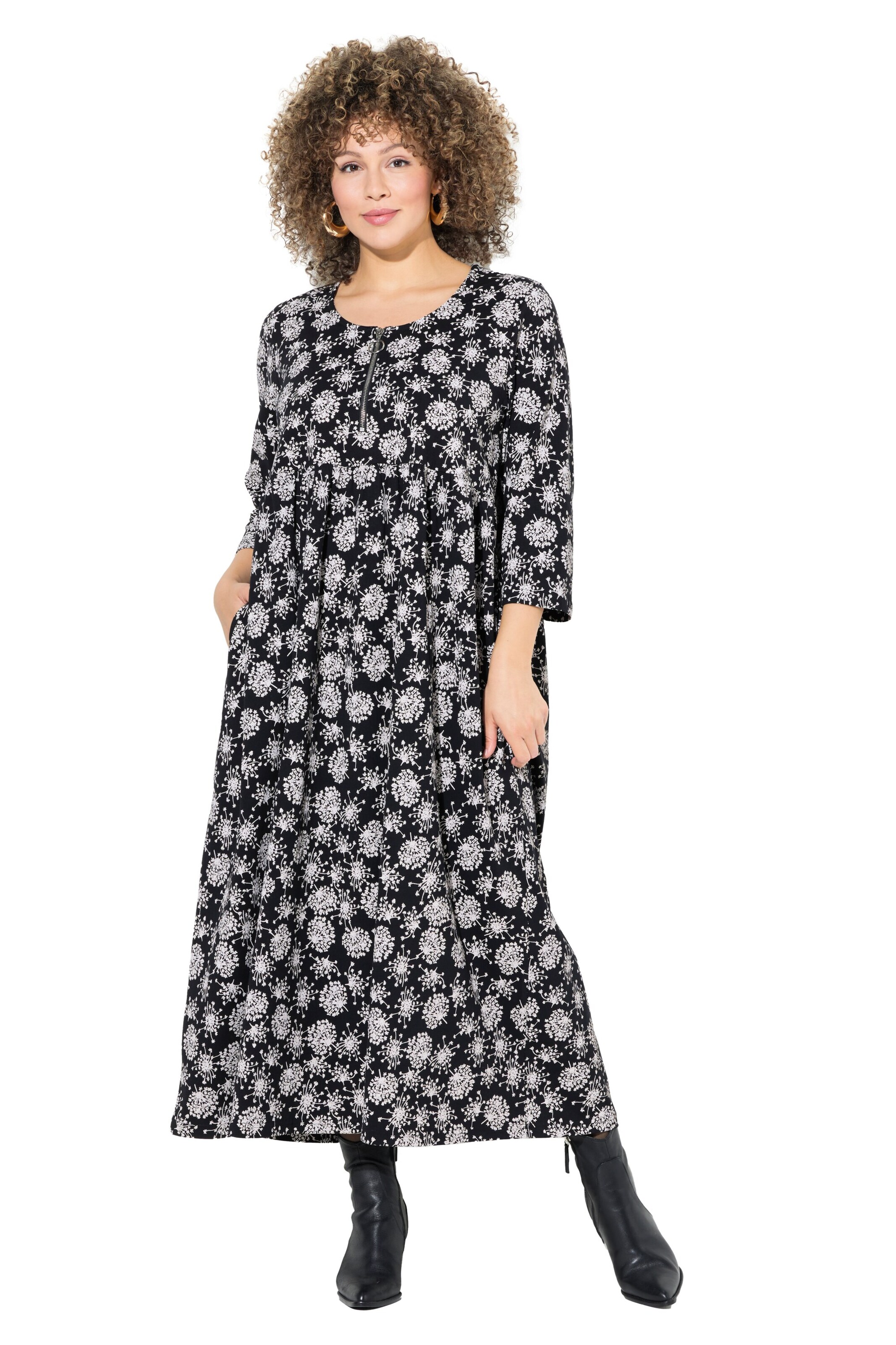 Ulla Popken Dress in Black