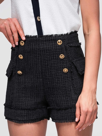 Pantaloni di Ombre in nero: frontale