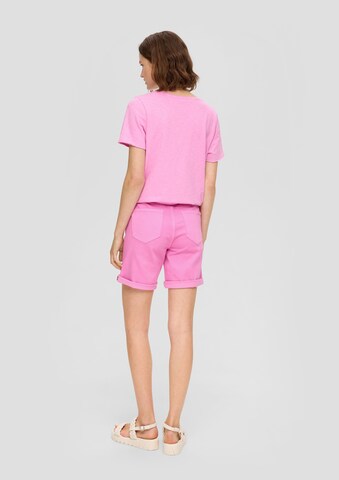 Coupe slim Jean 'Betsy' s.Oliver en rose