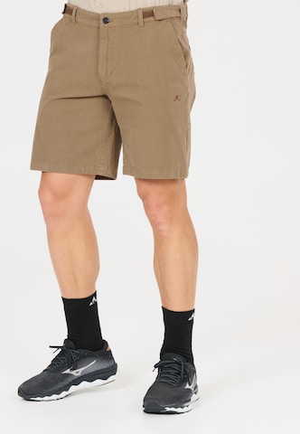 Whistler Regular Sports trousers 'Levanger' in Brown: front