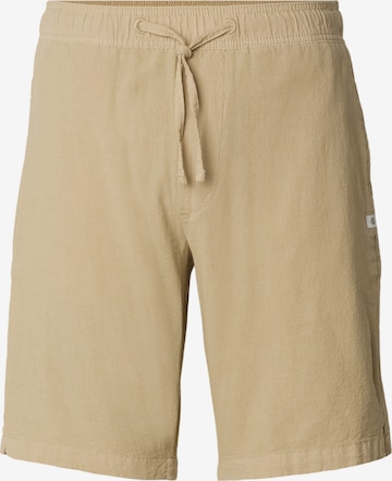 INDICODE JEANS Kalhoty 'Minolus' – béžová: přední strana