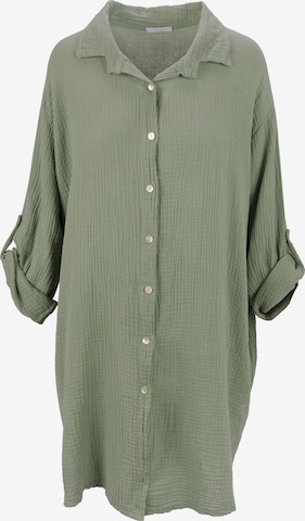 Seasons of April Bluse 'Jessy' in Grün: Vorderseite